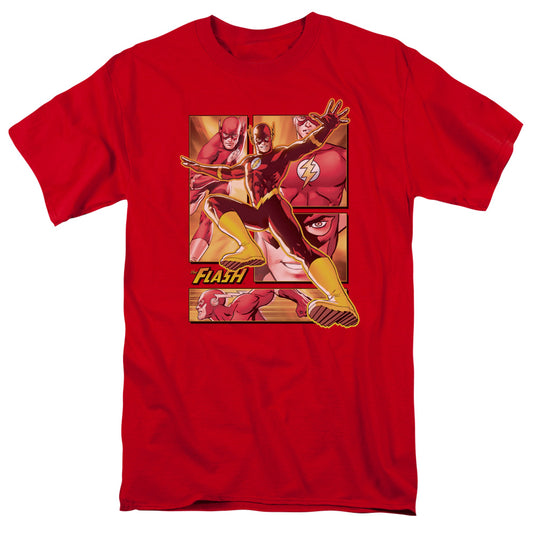 JUSTICE LEAGUE OF AMERICA : FLASH S\S ADULT 18\1 RED 2X