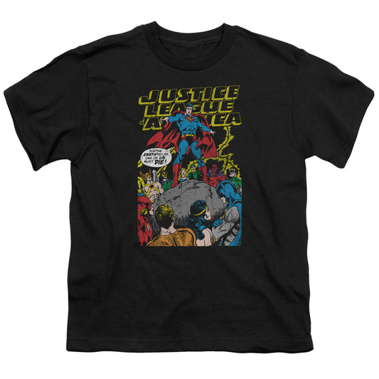 JUSTICE LEAGUE OF AMERICA : ULTIMATE SCARIFICE S\S YOUTH 18\1 Black XL