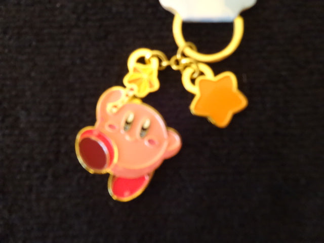 Kirby With Star Keychain