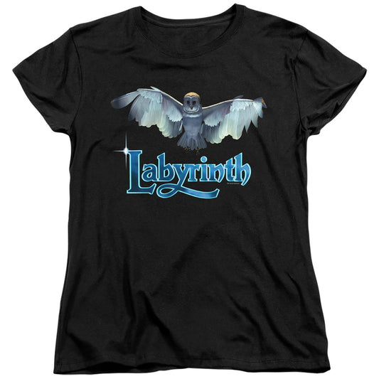 LABYRINTH : TITLE SEQUENCE S\S WOMENS TEE BLACK LG