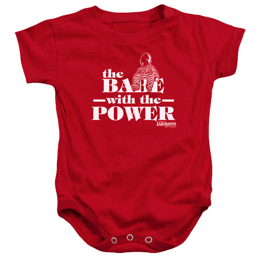 LABYRINTH : THE BABE WITH THE POWER INFANT SNAPSUIT Red LG (18 Mo)