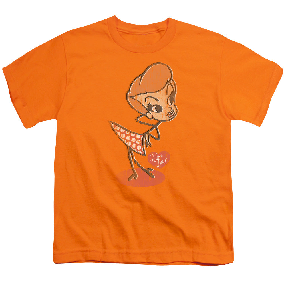 I LOVE LUCY : VINTAGE DOLL S\S YOUTH 18\1 Orange SM