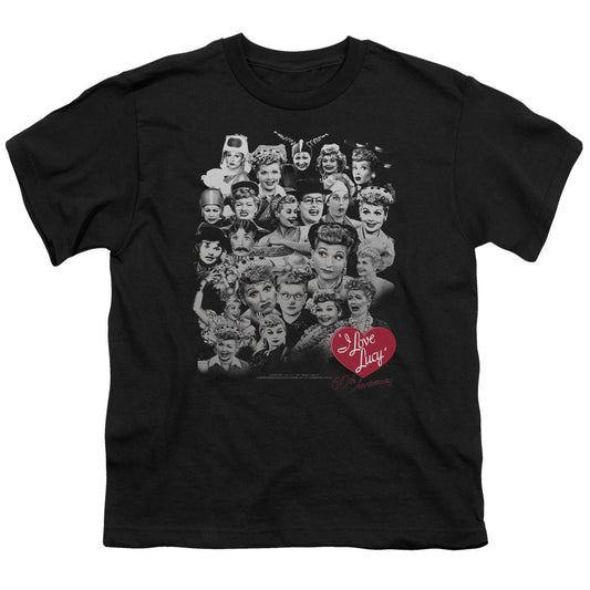 I LOVE LUCY : 60 YEARS OF FUN S\S YOUTH 18\1 Black XS