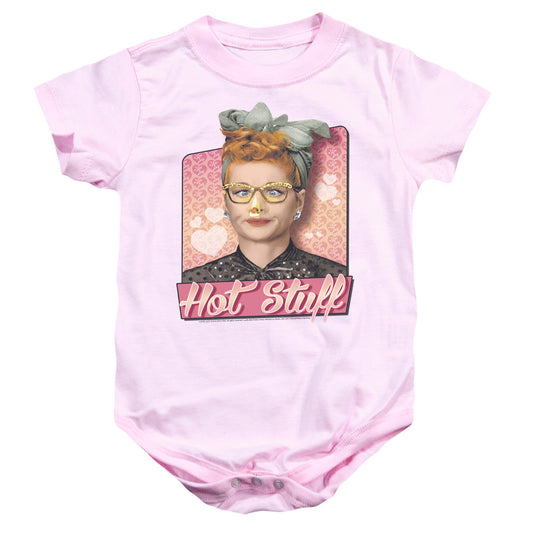 I LOVE LUCY : HOT STUFF INFANT SNAPSUIT Pink XL (24 Mo)
