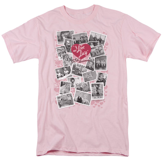 I LOVE LUCY : 65TH ANNIVERSARY S\S ADULT 18\1 Pink LG