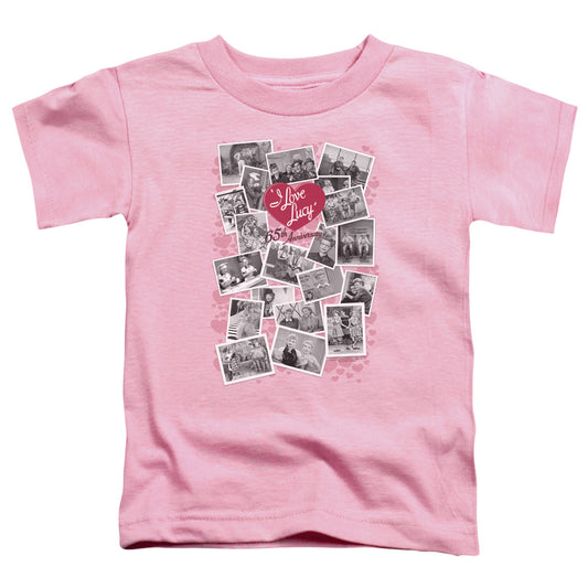 I LOVE LUCY : 65TH ANNIVERSARY S\S TODDLER TEE Pink LG (4T)