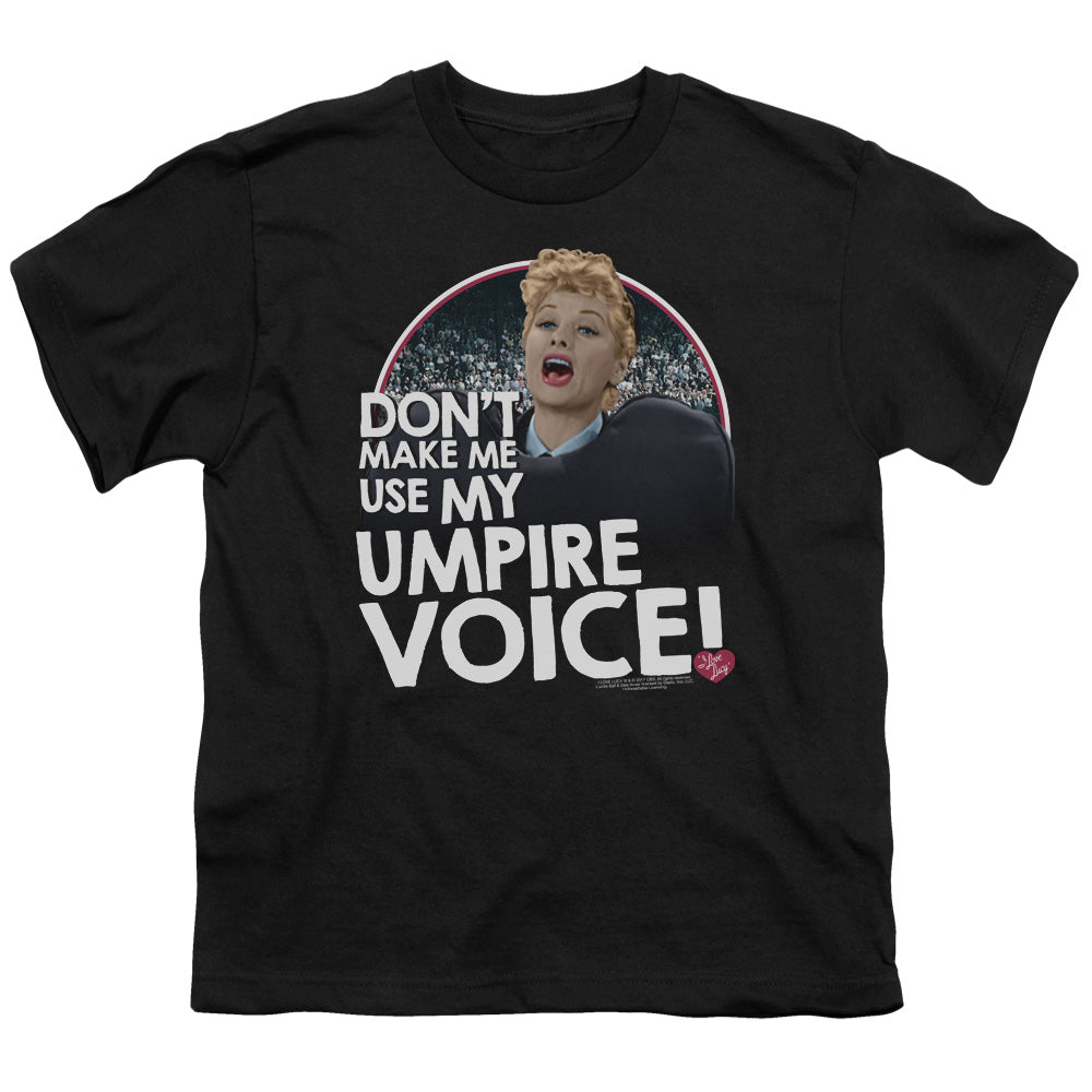 I LOVE LUCY : UMPIRE S\S YOUTH 18\1 Black MD