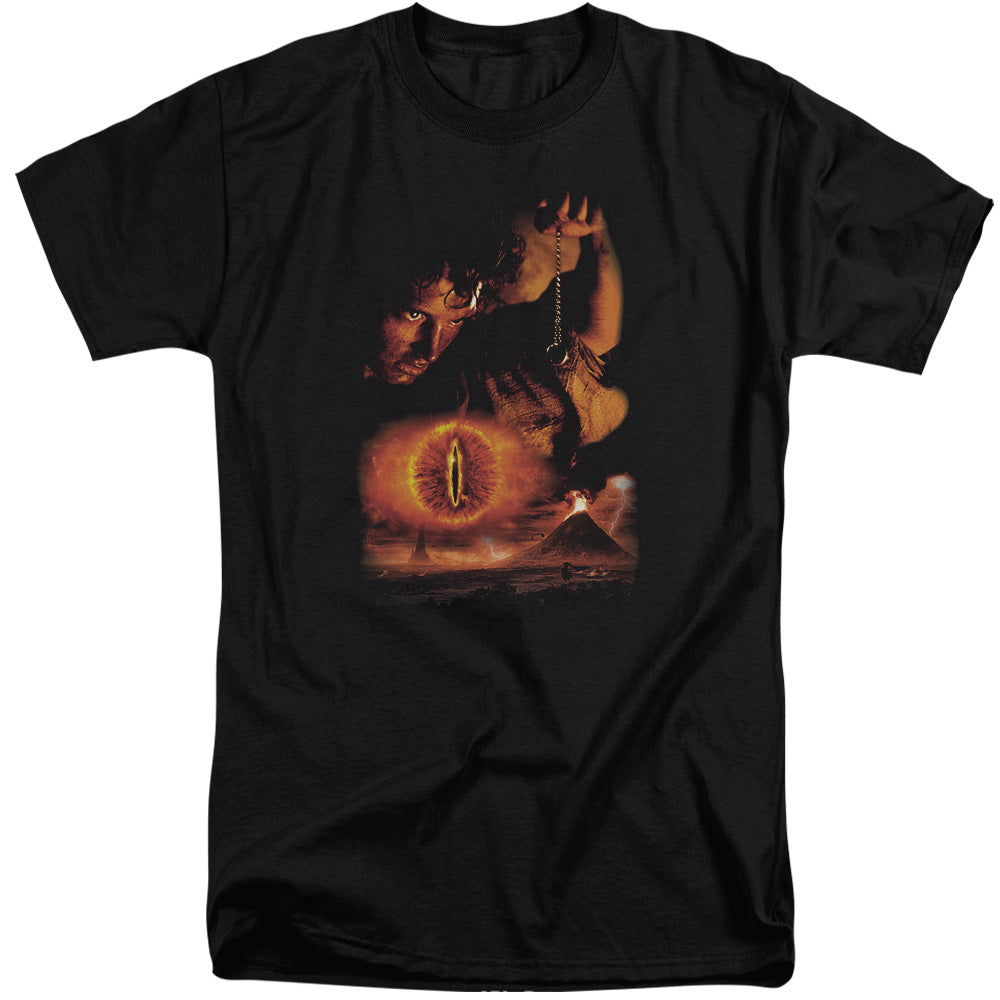LORD OF THE RINGS : DESTROY THE RING S\S ADULT TALL BLACK 3X