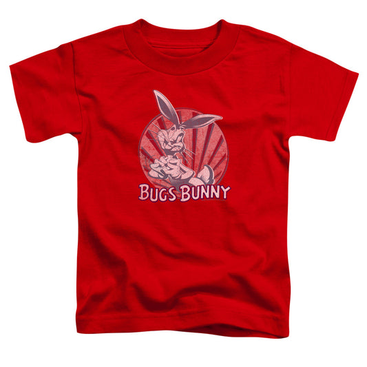 LOONEY TUNES : WISHFUL THINKING TODDLER SHORT SLEEVE Red XL (5T)