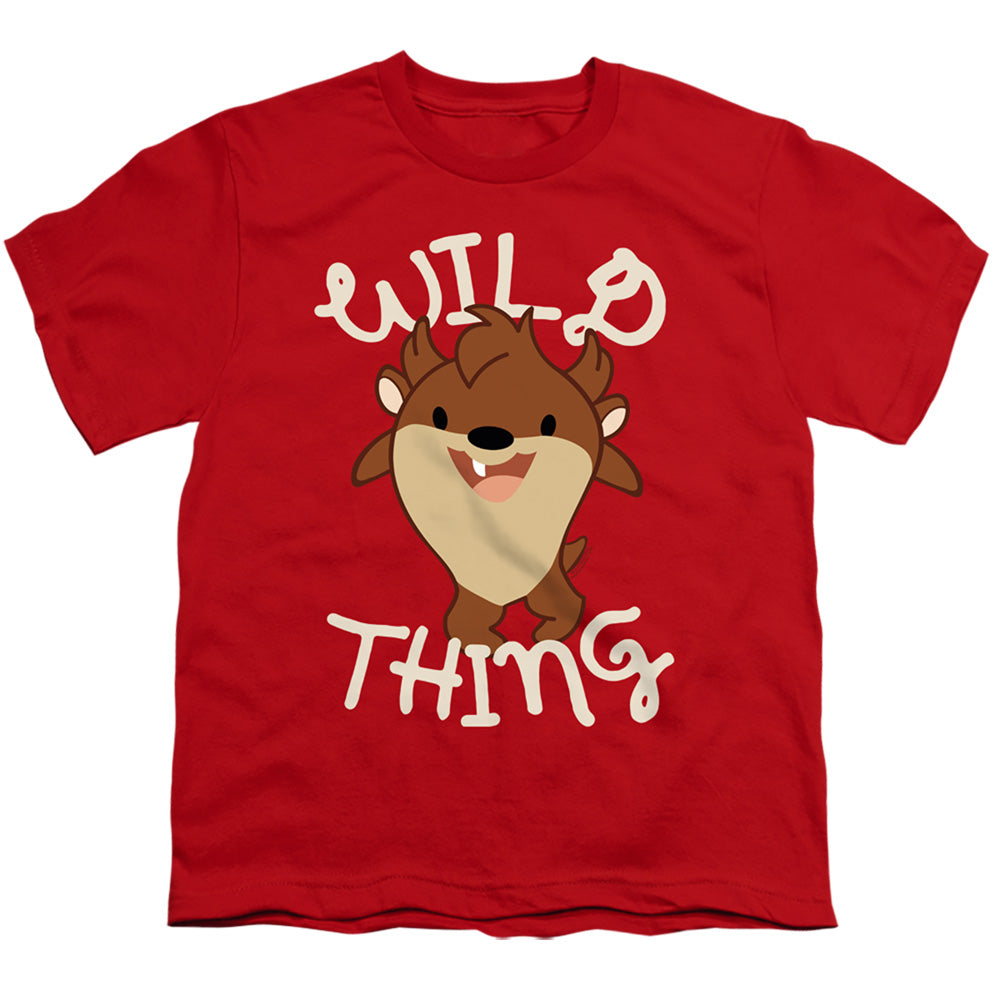 LOONEY TUNES : WILD THING KID S\S YOUTH 18\1 Red LG