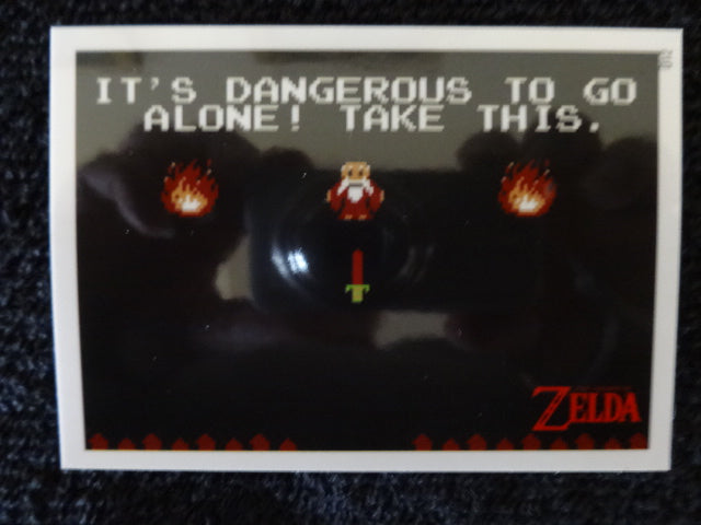 Legend Of Zelda Decals D12 It's Dangerous