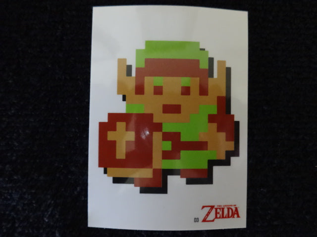 Legend Of Zelda Decals D3 8Bit Link