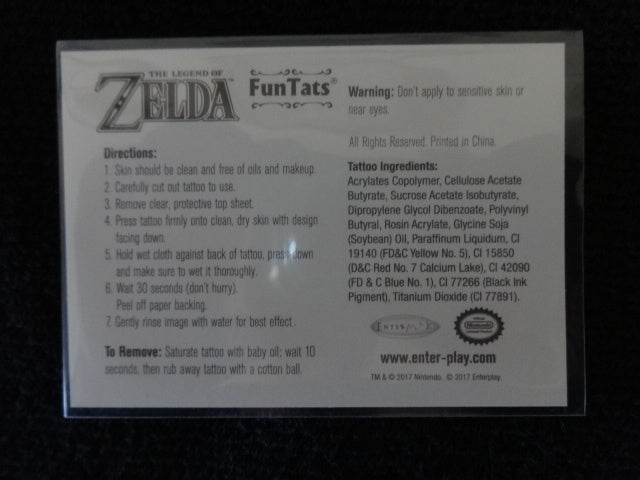 Legend Of Zelda Fun Tats 6 of 12 Z Sword