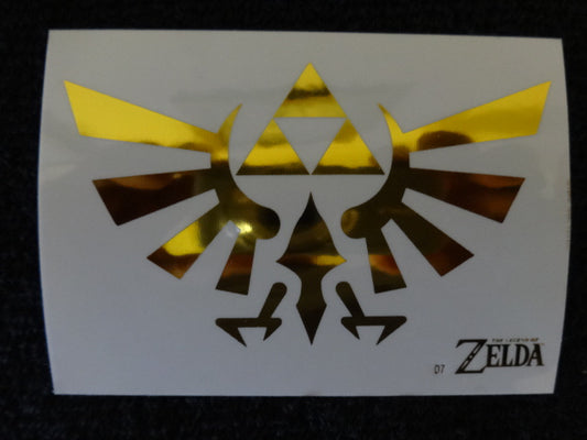 Legend Of Zelda Gold Decals D7 Crest