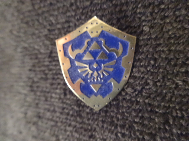 Legend Of Zelda Hylian Shield Blue Pin