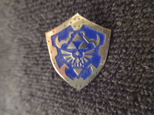 Legend Of Zelda Hylian Shield Blue Pin