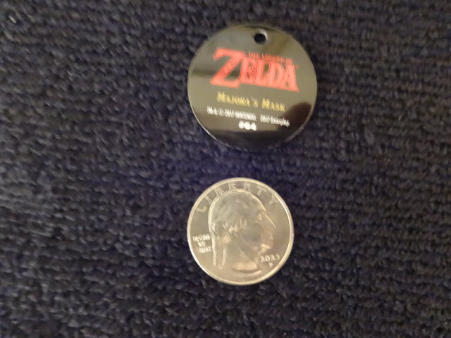 Legend Of Zelda Majora's Mask Dog Tag Leckless Keychain
