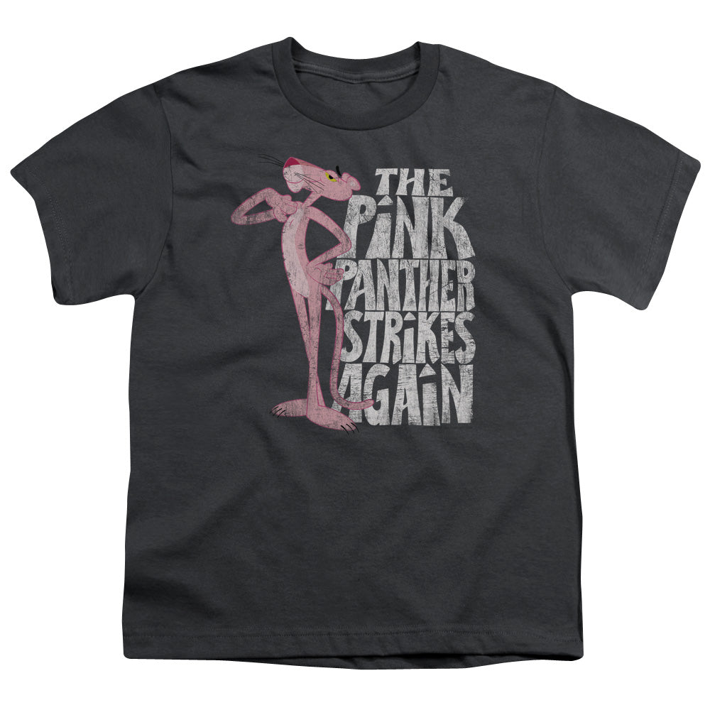 PINK PANTHER : STRIKES AGAIN S\S YOUTH 18\1 CHARCOAL XL