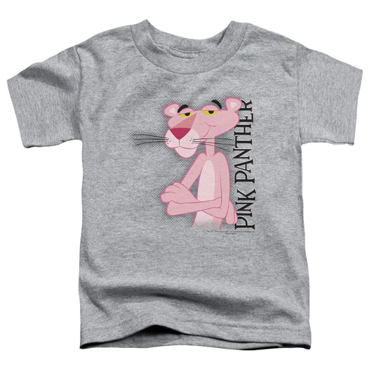 PINK PANTHER : COOL CAT S\S TODDLER TEE ATHLETIC HEATHER LG (4T)
