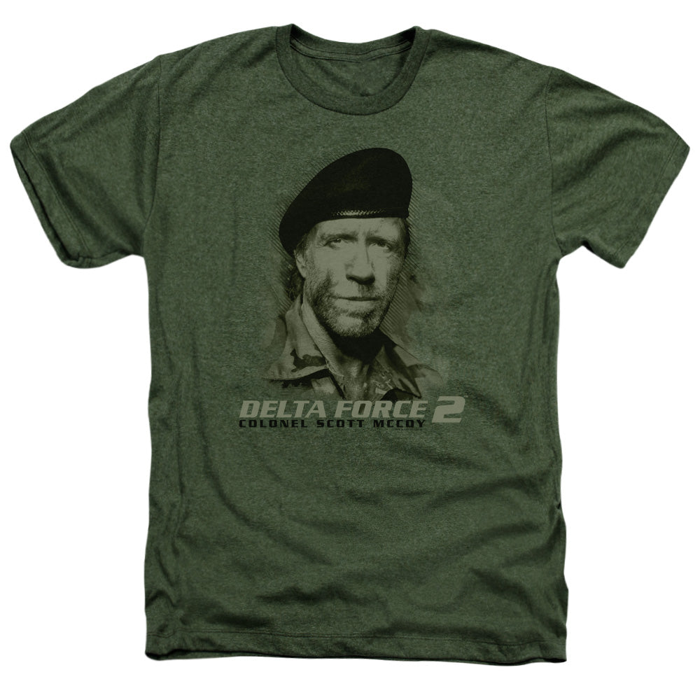 DELTA FORCE 2 : YOU CAN'T SEE ME ADULT HEATHER Military Green 2X