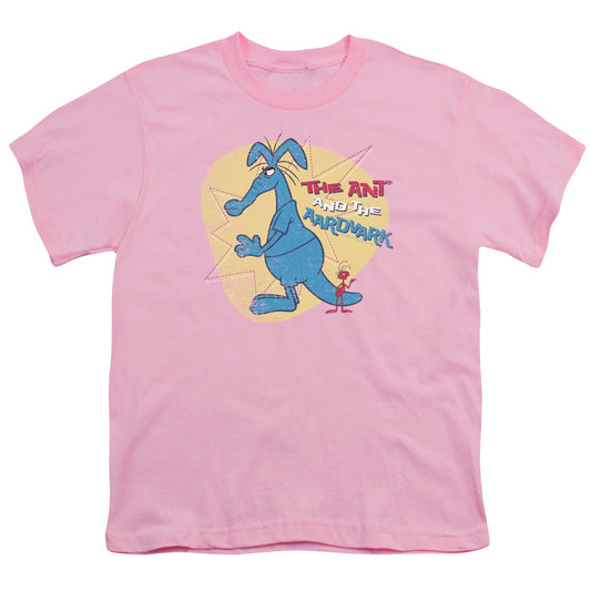PINK PANTHER : ANT AND AARDVARK S\S YOUTH 18\1 PINK XL