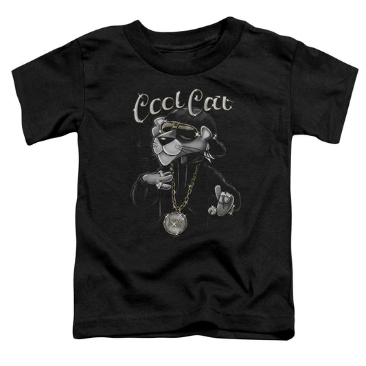 PINK PANTHER : COOL CAT S\S TODDLER TEE Black MD (3T)