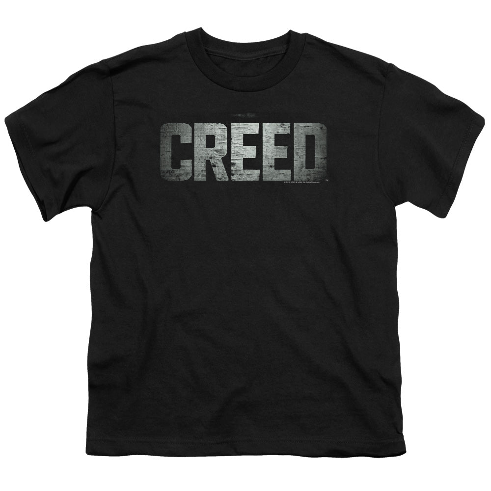 CREED : LOGO S\S YOUTH 18\1 Black MD