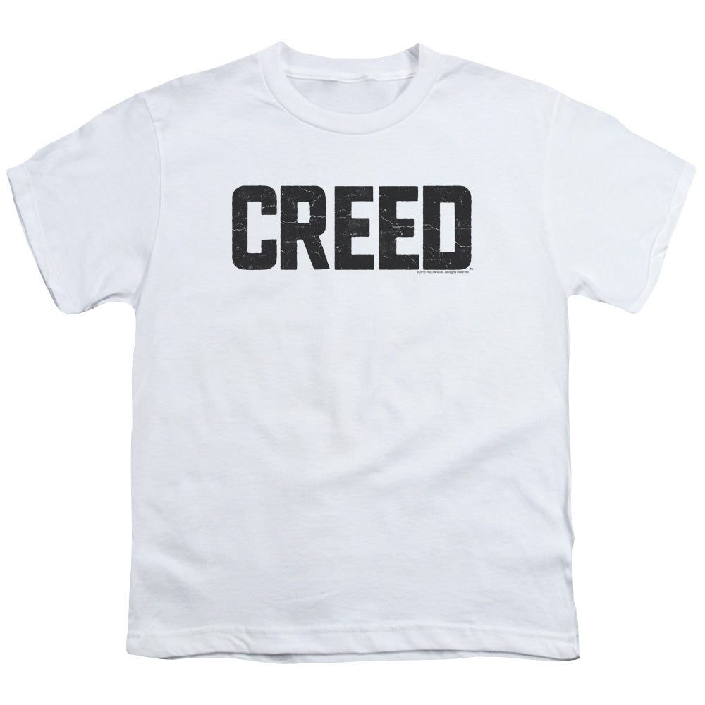 CREED : CRACKED LOGO S\S YOUTH 18\1 White MD