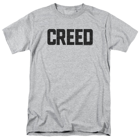 CREED : CRACKED LOGO S\S ADULT 18\1 Athletic Heather 2X