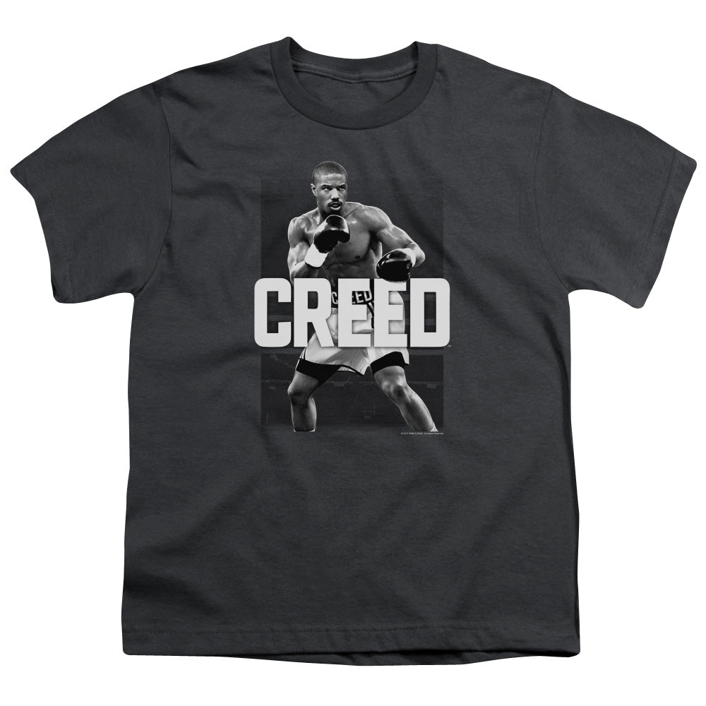 CREED : FINAL ROUND S\S YOUTH 18\1 Charcoal LG