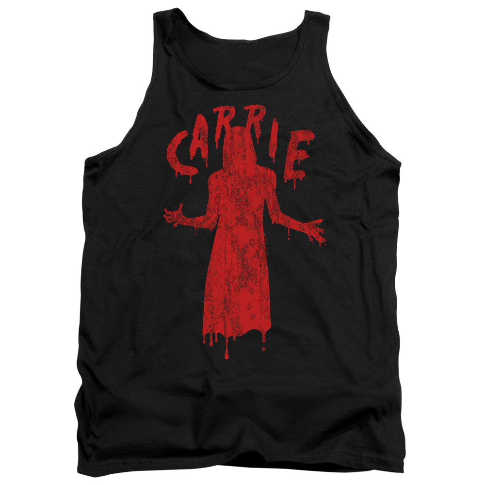CARRIE : SILHOUETTE ADULT TANK Black SM