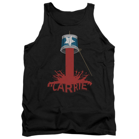 CARRIE : BUCKET OF BLOOD ADULT TANK Black 2X