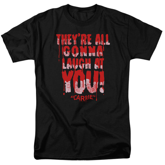 CARRIE : LAUGH AT YOU S\S ADULT 18\1 Black 2X