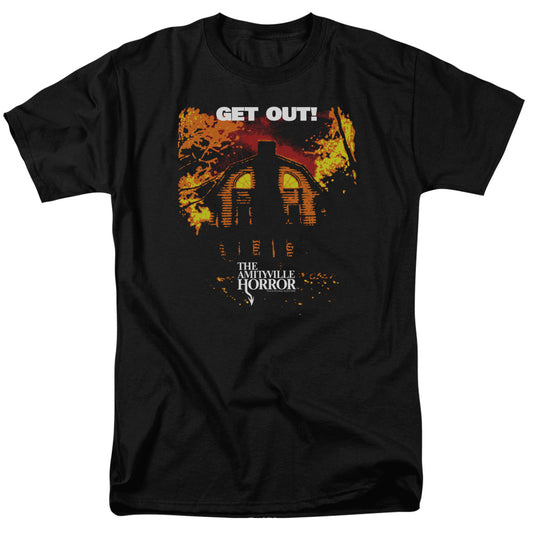 AMITYVILLE HORROR : GET OUT S\S ADULT 18\1 Black 2X