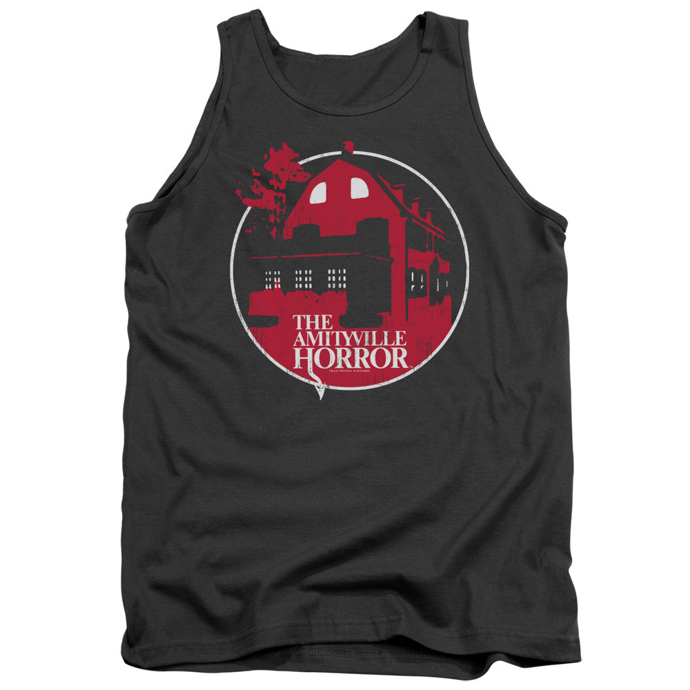 AMITYVILLE HORROR : RED HOUSE ADULT TANK Charcoal 2X