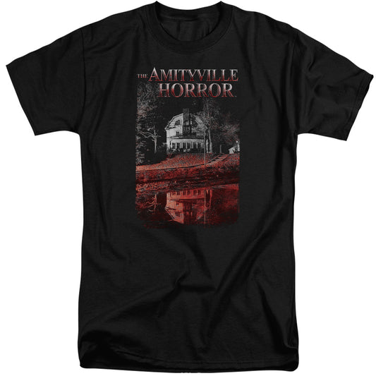 AMITYVILLE HORROR : COLD BLOOD ADULT TALL FIT SHORT SLEEVE Black 2X