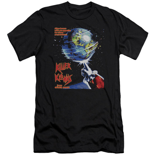 KILLER KLOWNS FROM OUTER SPACE : INVADERS PREMIUM CANVAS ADULT SLIM FIT 30\1 BLACK SM