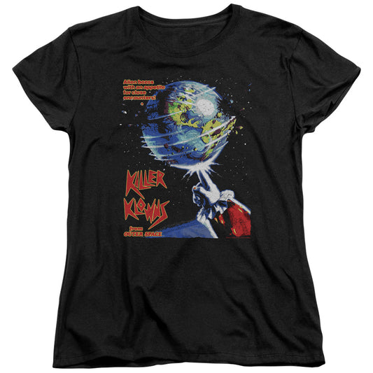 KILLER KLOWNS FROM OUTER SPACE : INVADERS S\S WOMENS TEE Black 2X