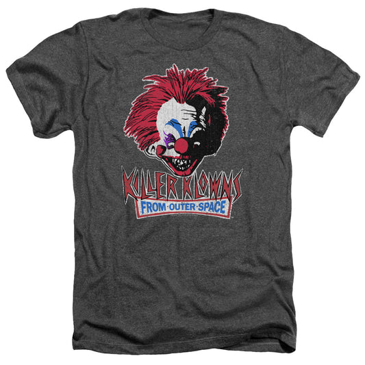 KILLER KLOWNS FROM OUTER SPACE : ROUGH CLOWN ADULT HEATHER Charcoal 2X
