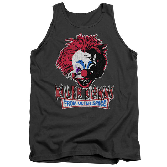 KILLER KLOWNS FROM OUTER SPACE : ROUGH CLOWN ADULT TANK Charcoal 2X