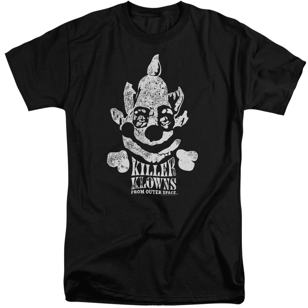 KILLER KLOWNS FROM OUTER SPACE : KREEPY ADULT TALL FIT SHORT SLEEVE Black 3X
