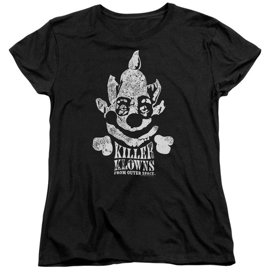 KILLER KLOWNS FROM OUTER SPACE : KREEPY S\S WOMENS TEE Black 2X