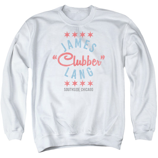 ROCKY III : CLUBBER ADULT CREW SWEAT White MD