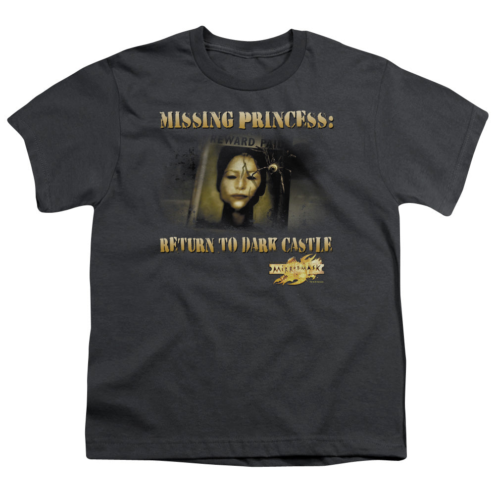 MIRRORMASK : MISSING PRINCESS S\S YOUTH 18\1 CHARCOAL XS