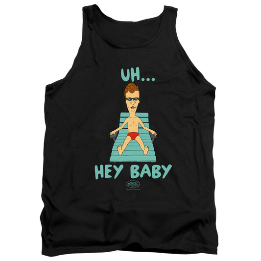 BEAVIS AND BUTTHEAD : UH HEY BABY ADULT TANK Black MD