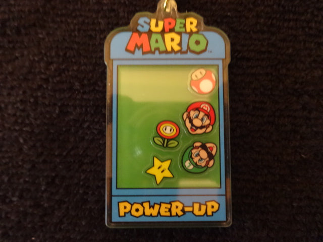 Super Mario Shaker Keychain