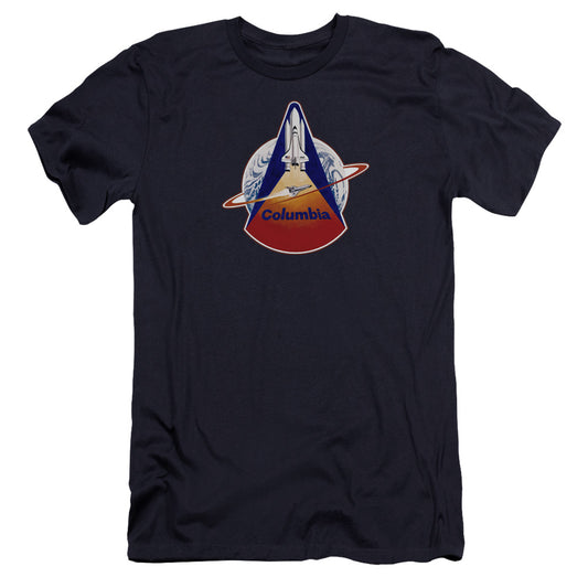 NASA : STS 1 MISSION PATCH PREMIUM CANVAS ADULT SLIM FIT 30\1 Navy MD
