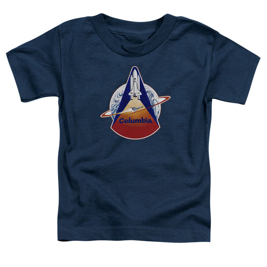 NASA : STS 1 MISSION PATCH S\S TODDLER TEE Navy LG (4T)