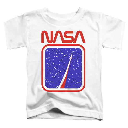 NASA : TO THE STARS TODDLER SHORT SLEEVE White XL (5T)