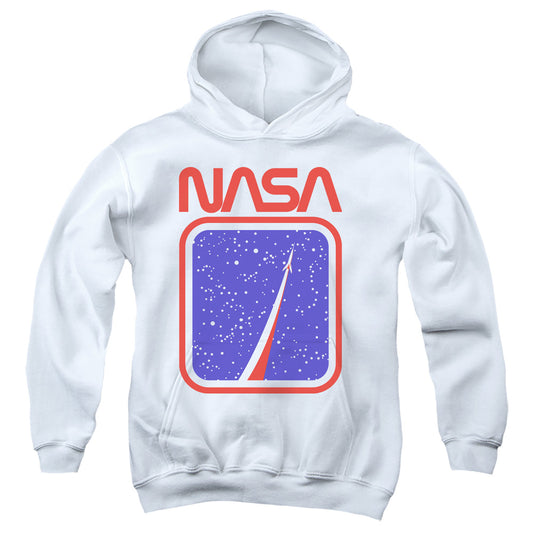 NASA : TO THE STARS YOUTH PULL OVER HOODIE White XL